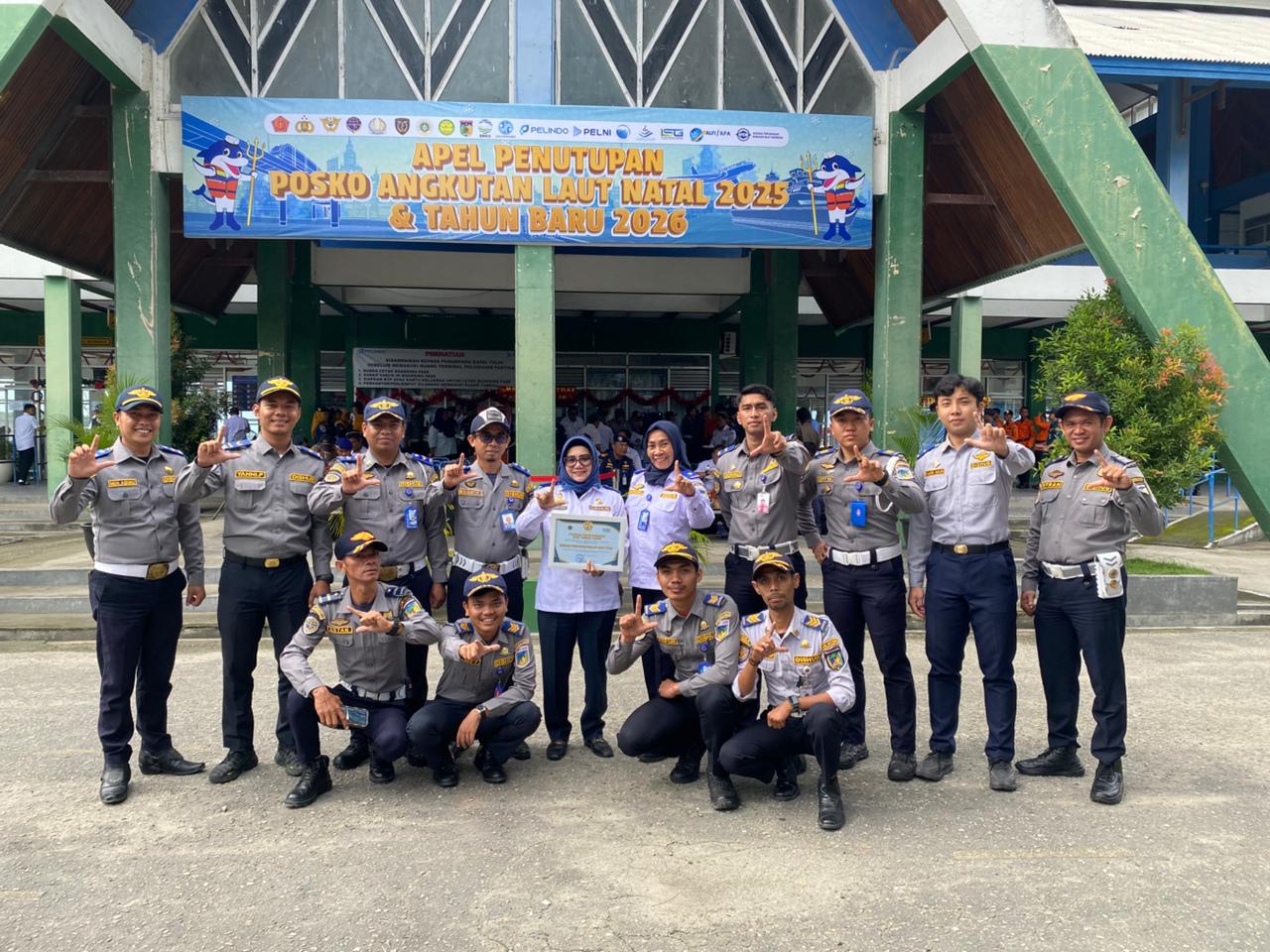 APEL PENUTUPAN POSKO ANGKUTAN LAUT NATAL 2025 & TAHUN BARU 2026