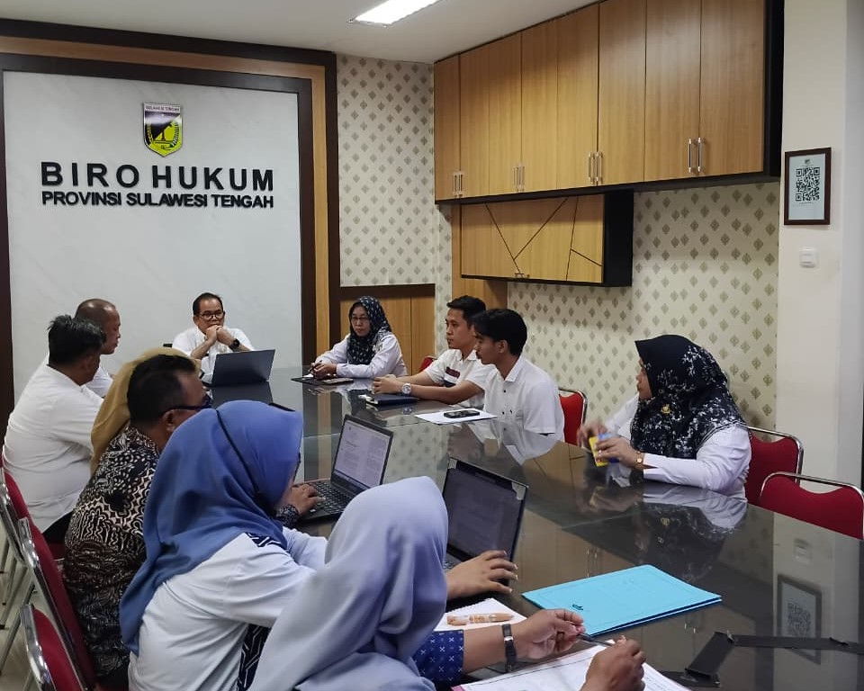 RAPAT PEMBAHASAN PERBUP MOROWALI UTARA TENTANG SUBSIDI TARIF ANGKUTAN LAUT 