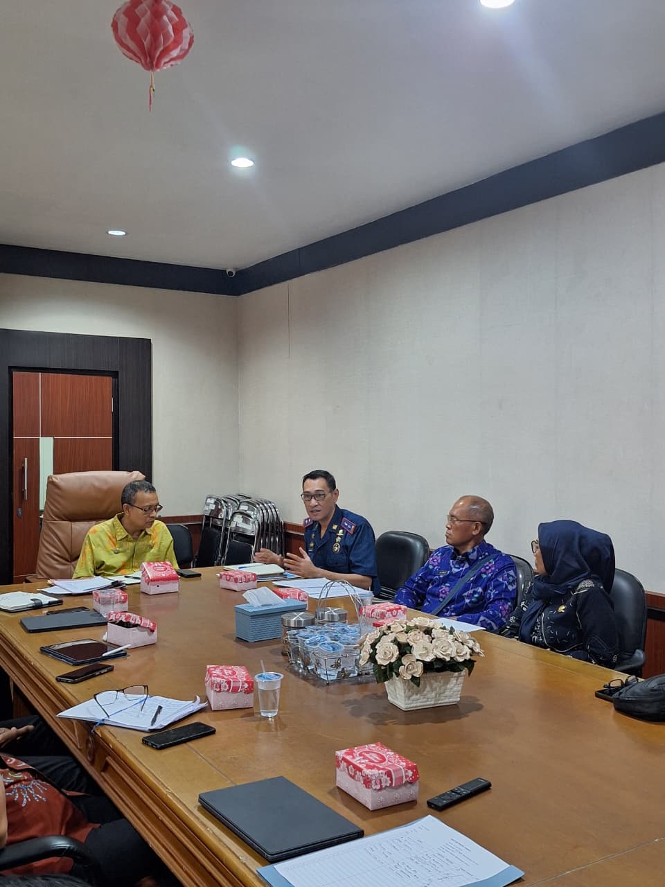 DINAS PERHUBUNGAN PROV.  SULTENG MENGHADIRI RAPAT KOORDINASI DUKUNGAN PENYELESAIAN UJI KIR DI KAWASAN IMIP