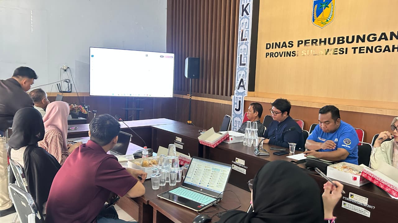 VERIFIKASI RENCANA KERJA DAN ANGGARAN TAHUN 2027 DI RUANG RAPAT DINAS PERHUBUNGAN