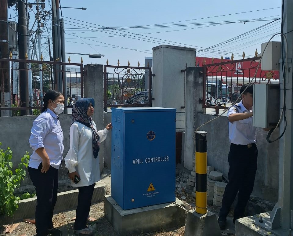 SURVEI KONDISI APILL DI PERSIMPANGAN JALAN PUE BONGO