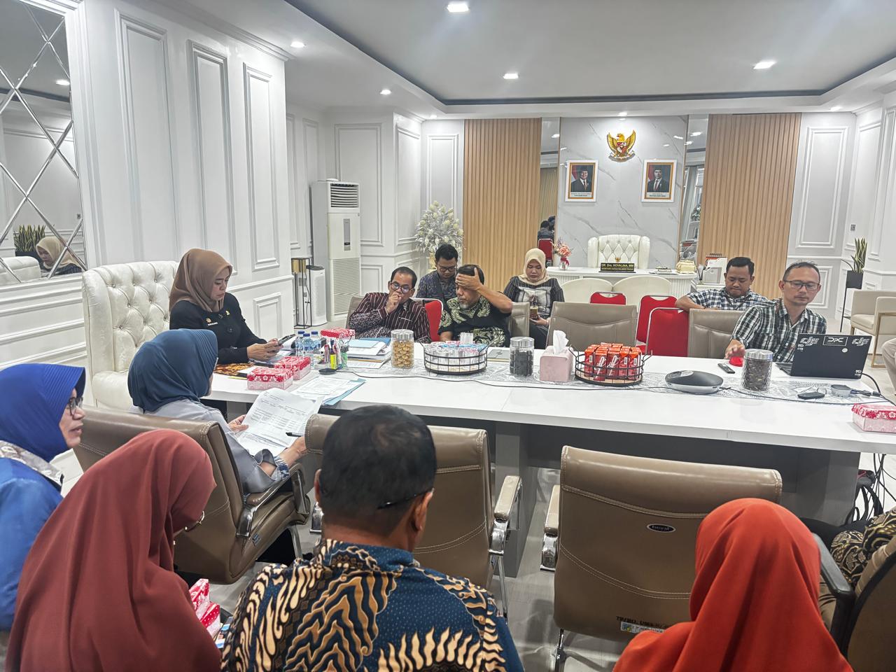 DISHUB SULTENG IKUTI RAPAT KOORDINASI PENANGANAN ASET TANAH BERMASALAH