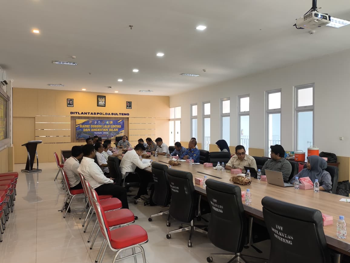 RAPAT FORUM LLAJ DAN PEMBAHASAN BUKA TUTUP JALAN RUAS TAGOLU-TENTENA